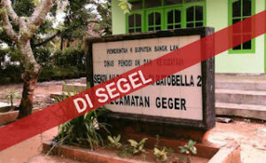 SDN 02 Batobelle Geger Disegel Mantan Kades, Begini Kronologinya