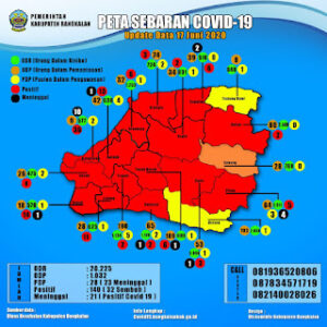 Jumlah Pasien Positif Corona Kabupaten Bangkalan Tertinggi di Madura, Berikut Sebarannya