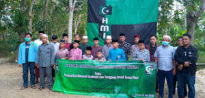 HMI Komisariat Cakraningrat Galis Bangkalan Santuni Anak Yatim dan Khotmil Qur'an