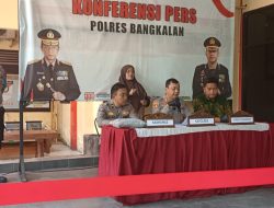 Polres Bangkalan Gulung 10 Tersangka Kriminal, 7 Motor Korban Langsung Dikembalikan