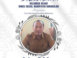 Keluarga Besar Dinsos Bangkalan Berduka, Sukardi S.Sos Tutup Usia