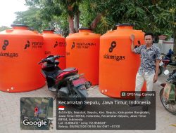 Empat Tandon Air Disiapkan di Sepulu, Camat Hosun Tekankan Kesiapsiagaan Hadapi Kemarau