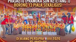 PRASKETU SDN Ketetang 1 Borong 13 Piala di PERSIPRA VIII Madura 2026