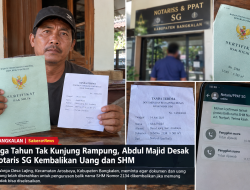 Tiga Tahun Tak Kunjung Rampung, Abdul Majid Desak Notaris SG Kembalikan Uang dan SHM