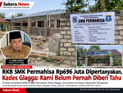 RKB SMK Permahisa Rp696 Juta Dipertanyakan, Kades Glagga: Kami Belum Pernah Diberi Tahu