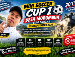 Mini Soccer Cup 1 Desa Morombuh Siap Digelar, 20 Tim Se-Kecamatan Kwanyar Ikut Ambil Bagian